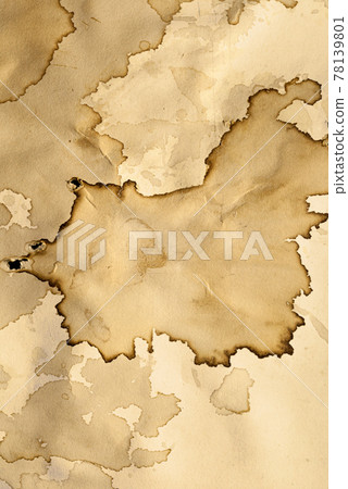 Brown paper blank texture crumpled dark border. Isolated on white background. Brown paper blank texture crumpled dark border. Isolated on white background. 78139801
