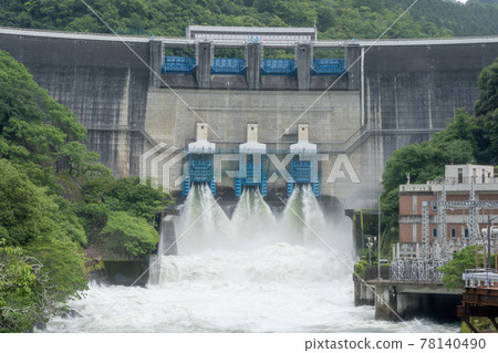 Amagase Dam 水壩 發電廠 水壩 Amagase Dam 水壩 發電廠 水壩 78140490