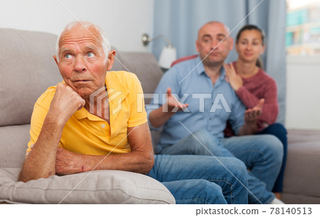 Resentment of an elderly father for adult children Resentment of an elderly father for adult children 78140513