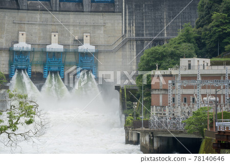Amagase Dam 水壩 發電廠 水壩 78140646