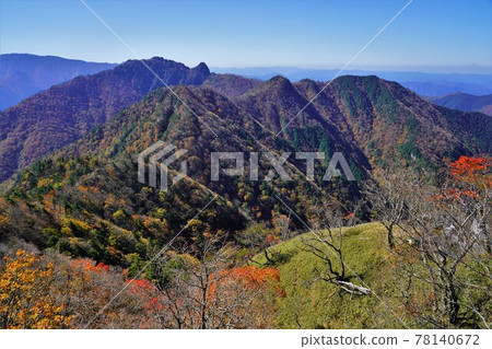 三條嶽山頂的大日和稻村岳 三條嶽山頂的大日和稻村岳 78140672