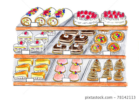 手繪蛋糕展示圖 手繪蛋糕展示圖 78142113