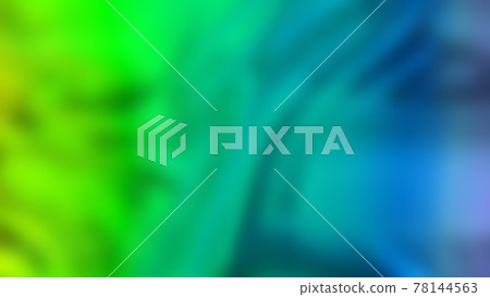 3D rendering of a blurred neon gradient with wavy vibrations and ripples on the surface 78144563