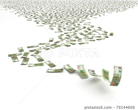 Falling Argentina Pesos 78144608