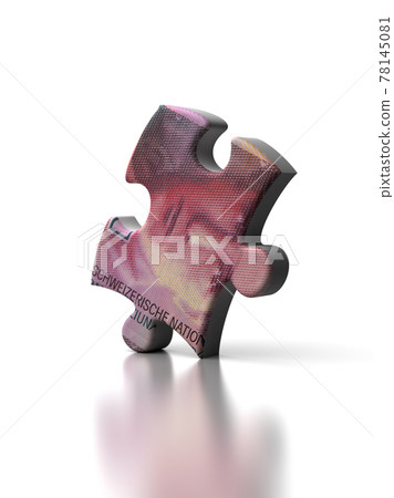 Single Swiss Franc Puzzle 78145081