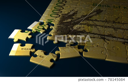 Korean Won Puzzle 78145084