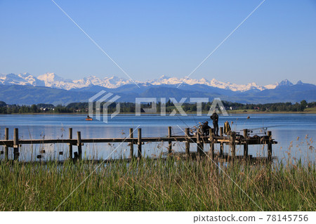 Stunning view from Pfaffikon, Switzerland. Stunning view from Pfaffikon, Switzerland. 78145756