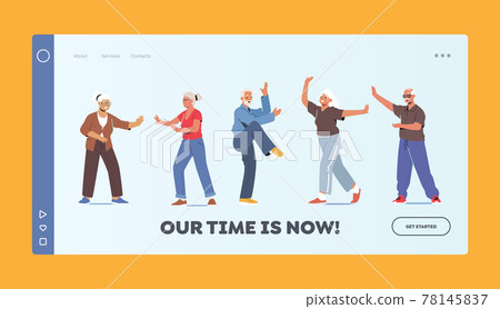 Senior Characters Make Tai Chi for Healthy Body Landing Page Template. Flexibility and Wellness. Pensioners Workout Senior Characters Make Tai Chi for Healthy Body Landing Page Template. Flexibility and Wellness. Pensioners Workout 78145837