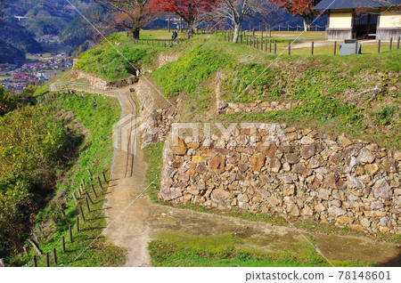 Gassantoda Castle Ninomaru Stone Wall Gassantoda Castle Ninomaru Stone Wall 78148601