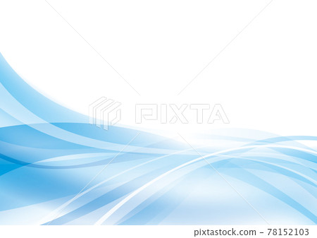 Blue wave abstract background 78152103