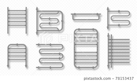 Towel heater rail and dryer bathroom accessories 78153437