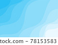 Blue water wave sea lines texture background banner vector. 78153583