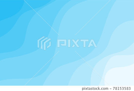 Blue water wave sea lines texture background banner vector. 78153583