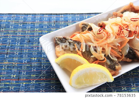 Nanban pickled mackerel Nanban pickled mackerel 78153635