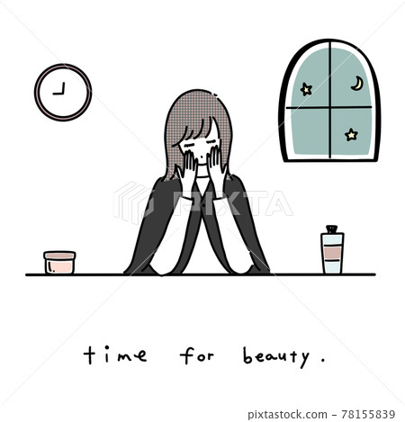 Women doing beauty care Women doing beauty care 78155839