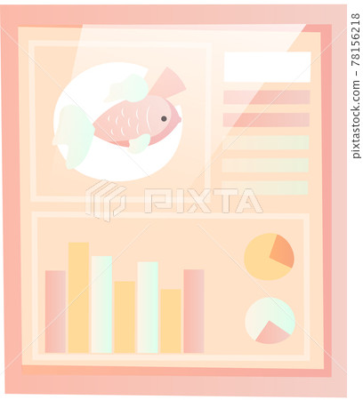 Study of population of fishes. Researching statistics about sea inhabitant with diagrams and charts Study of population of fishes. Researching statistics about sea inhabitant with diagrams and charts 78156218