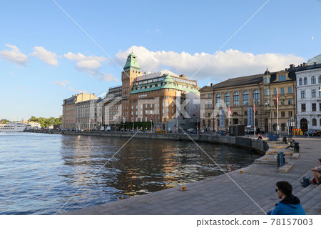Landscape of Nybroviken, Stockholm, Sweden Landscape of Nybroviken, Stockholm, Sweden 78157003