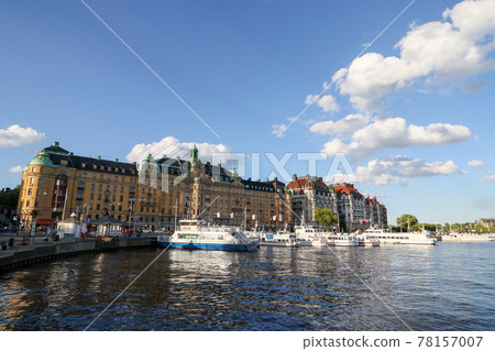 Landscape of Nybroviken, Stockholm, Sweden Landscape of Nybroviken, Stockholm, Sweden 78157007