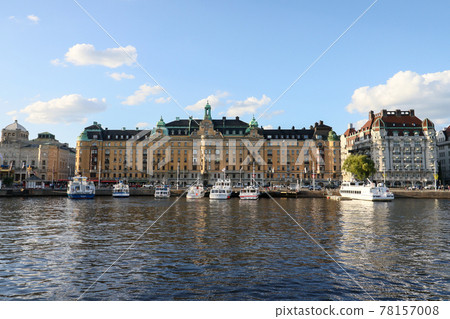 Landscape of Nybroviken, Stockholm, Sweden Landscape of Nybroviken, Stockholm, Sweden 78157008