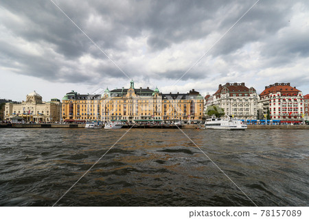 Landscape of Nybroviken, Stockholm, Sweden 78157089