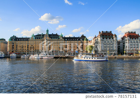 Landscape of Nybroviken, Stockholm, Sweden Landscape of Nybroviken, Stockholm, Sweden 78157131