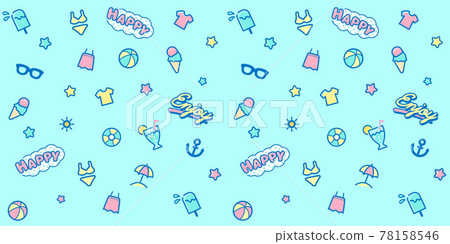 復古流行夏季質感材質 78158546