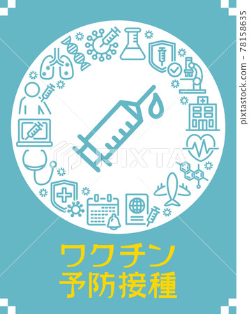 Vaccine vaccination poster 78158635