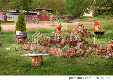 Krushuna waterfalls park decorations, Bulgaria 78161046