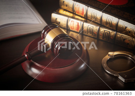Judge gavel in court. Legal and justice concept Judge gavel in court. Legal and justice concept 78161363