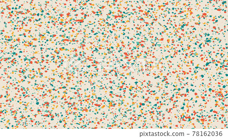 Multicolored paint spots on beige background. Vector illustration. Multicolored paint spots on beige background. Vector illustration. 78162036