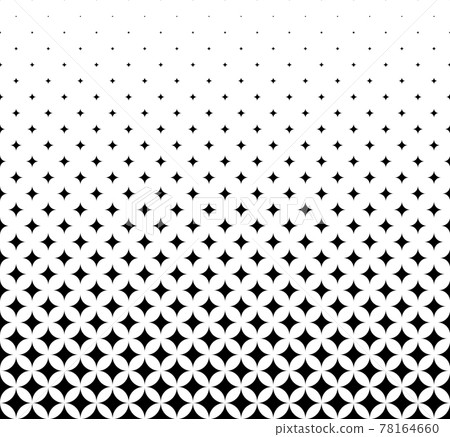 Seamless halftone vector background.Filled with black rhombuses . Seamless halftone vector background.Filled with black rhombuses . 78164660