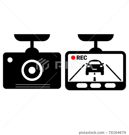 Front Camera Car Recorder Stock Photo, Picture and Royalty Free