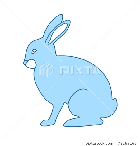 Easter Rabbit Icon - Stock Illustration [78165163] - PIXTA