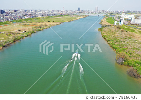 江戶川的鳥瞰圖 江戶川的鳥瞰圖 78166435