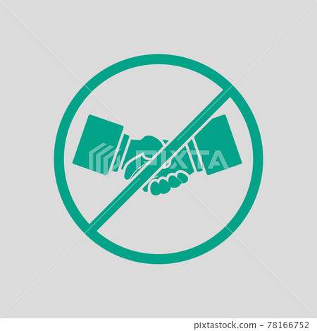 No Hand Shake Icon No Hand Shake Icon 78166752