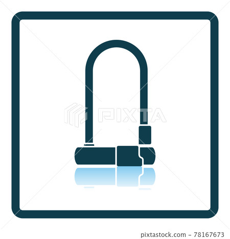 Bike Lock Icon 78167673