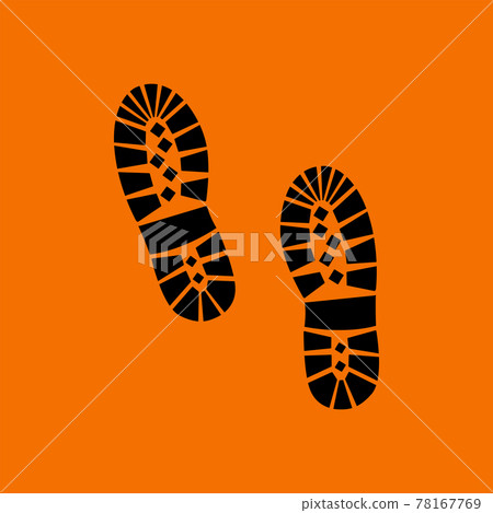 Boot Print Icon 78167769