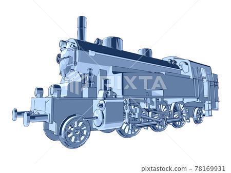 vintage train 78169931