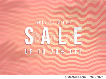 Special offer Sale, Summer sale banner. Pink background special offers and promotion template Special offer Sale, Summer sale banner. Pink background special offers and promotion template 78172024