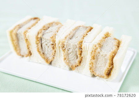 日本炸肉排三明治 78172620