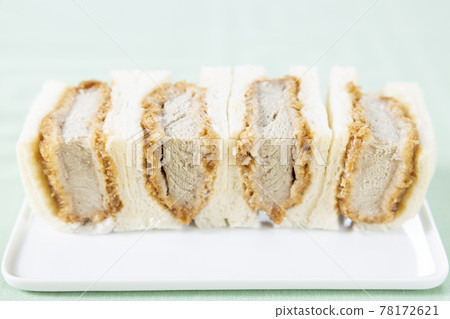 日本炸肉排三明治 78172621