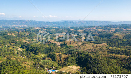 Deforestation and landuse planning  in highland at Nan province Thailand, 78173707