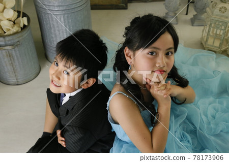 Shichigosan celebration siblings Shichigosan celebration siblings 78173906