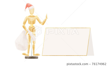 Model doll for drawing and message card Hand-painted watercolor style illustration Model doll for drawing and message card Hand-painted watercolor style illustration 78174962