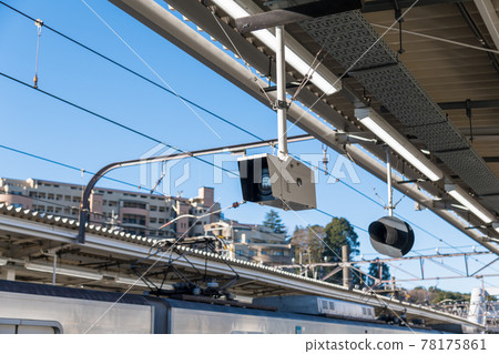 [電車總幹線長松下站的監控攝像頭] 78175861