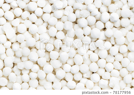 background - many dry sabudana (tapioca sago) background - many dry sabudana (tapioca sago) 78177956