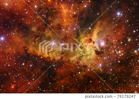 Nebula, cluster of stars in deep space. Elements of this image furnished by NASA 78178247