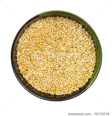 whole-grain foxtail millet seeds in round bowl whole-grain foxtail millet seeds in round bowl 78178576