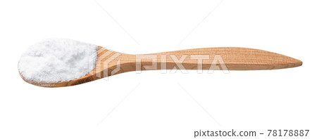 dextrose sugar in wooden spoon isolated dextrose sugar in wooden spoon isolated 78178887