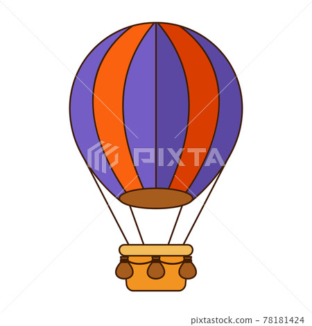 hot air balloon. hot air balloon. 78181424